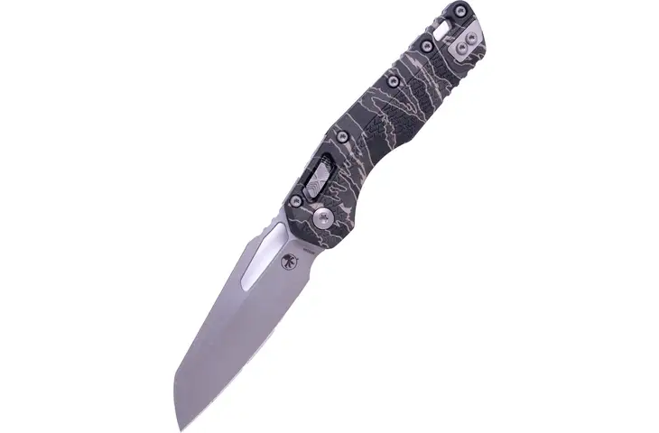 Microtech MSI S/E Tri-Grip Polymer Tactical Apocalyptic Standard 3.88in Folding Knife w/ Free Shippi - view 2
